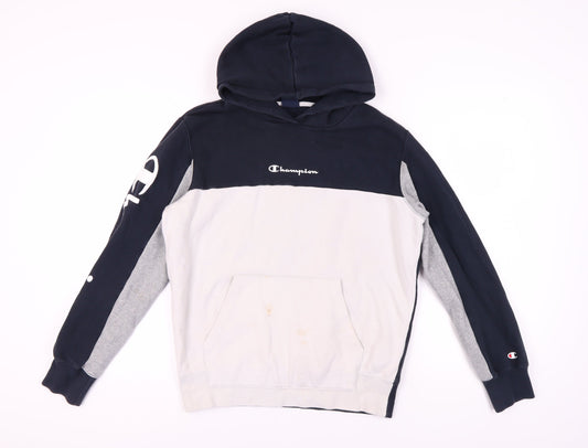 Champion Men's Multicoloured Pullover Hoodie M