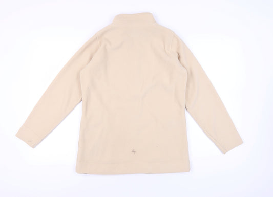 EWM Women's Beige Fleece Jacket - Size S