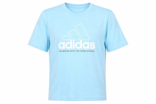 Mens UK Size S adidas Blue  Cotton T-Shirt