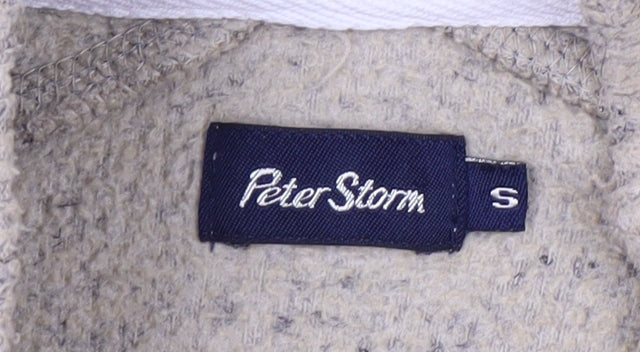 Peter Storm Men's Beige Wool Acrylic Sweatshirt S