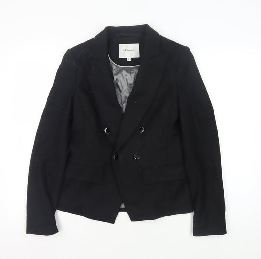 L.K. Bennett Women's Black Wool Blazer, UK 6