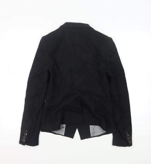 L.K. Bennett Women's Black Wool Blazer, UK 6