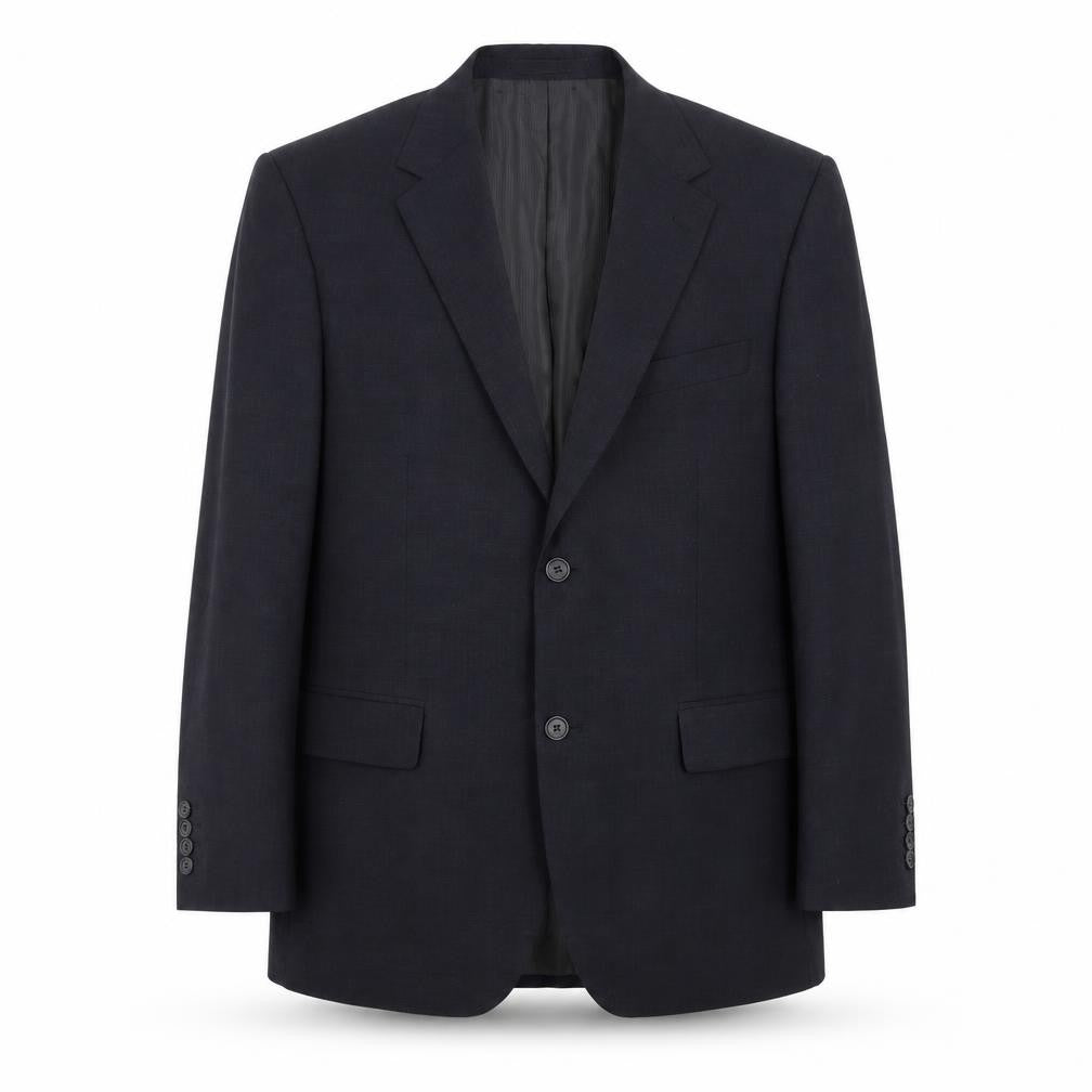Mens 40 Chest Regular Jeff Banks Blue Two-Button Blazer