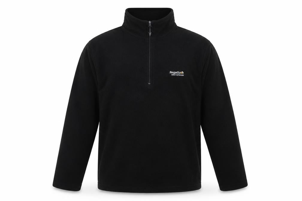 Mens UK L Regular Regatta Black Pullover Sweatshirt