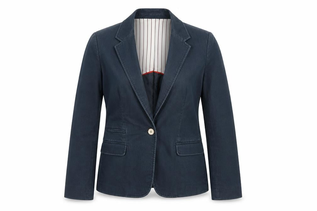 Vince Camuto Women's Blue Slim Blazer Size 2
