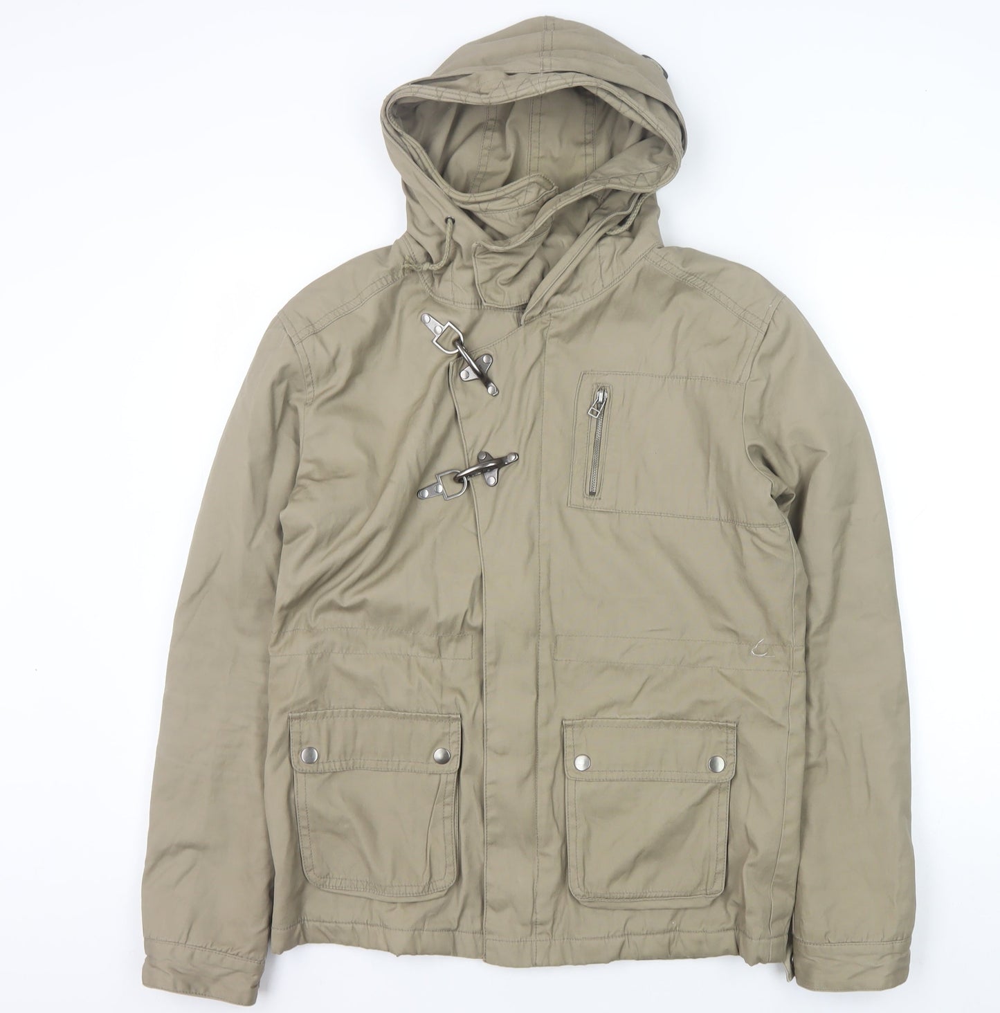 La Redoute Men's Beige Hooded Anorak Jacket M