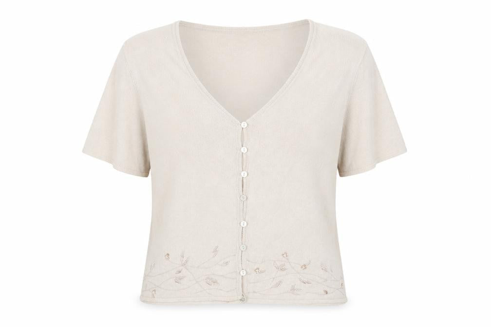 Marks and Spencer Women's Beige Cardigan Size 12