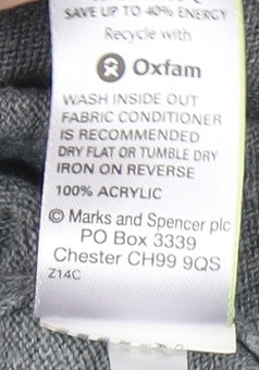 Marks and Spencer Women's Grey Cardigan UK 14
