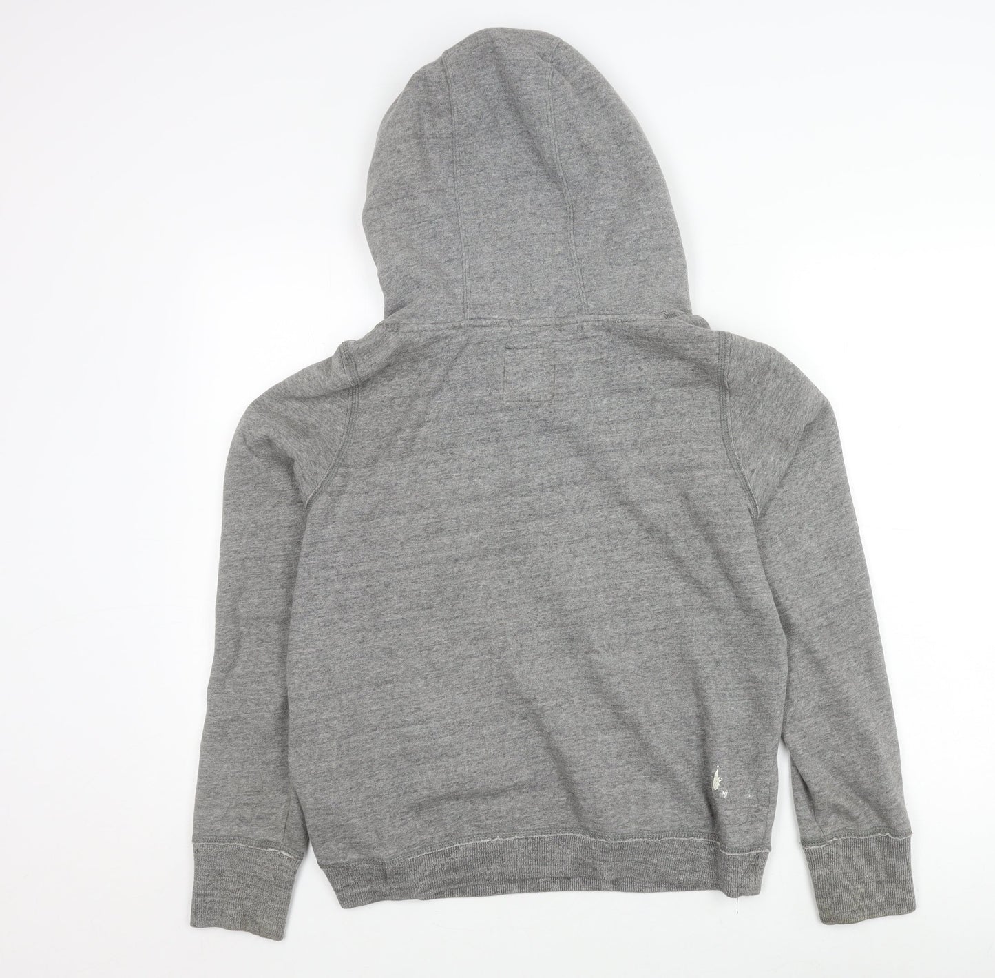American Eagle Men's Grey Logo Hoodie M