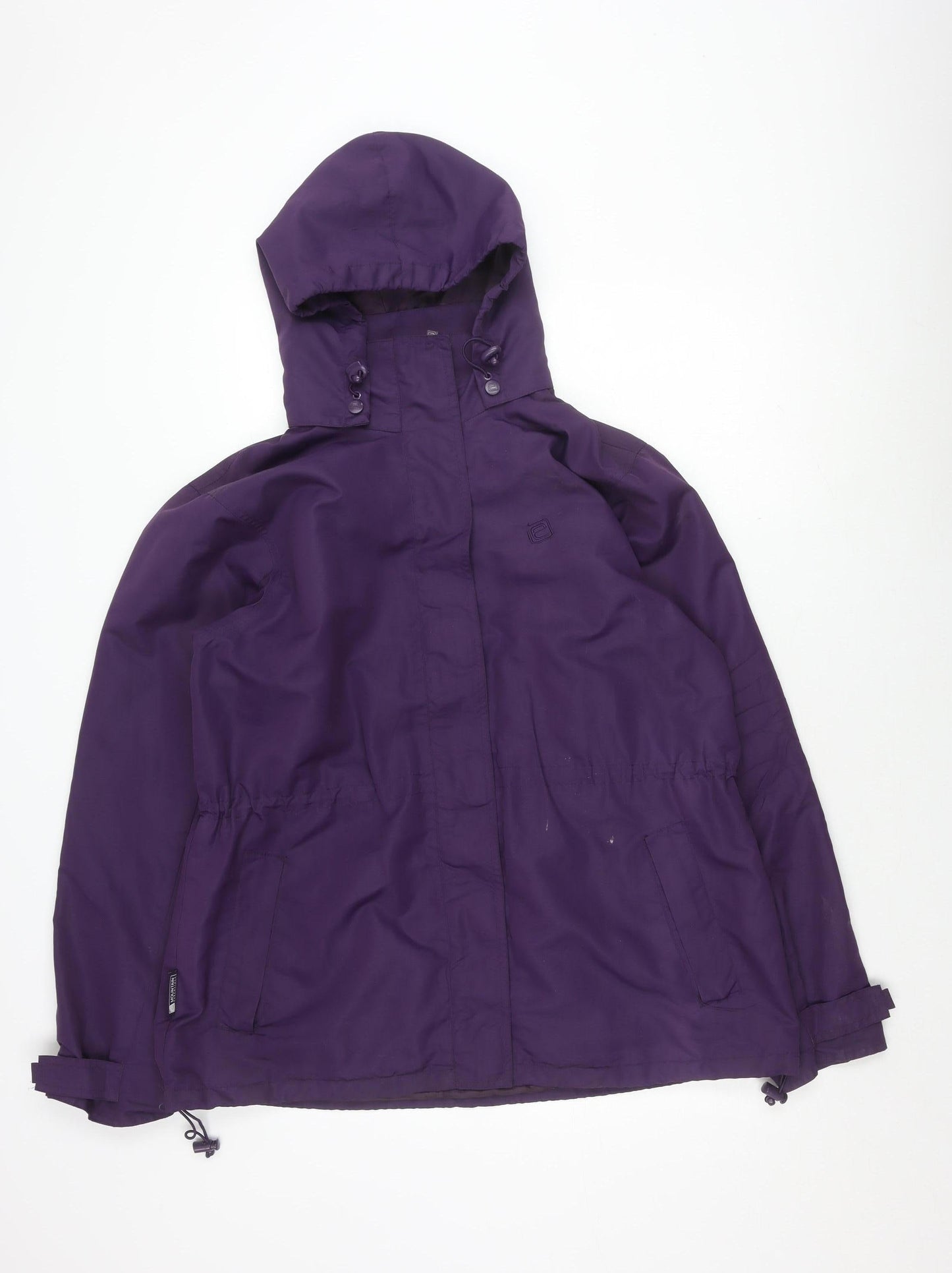 Mountain Essentials Women's Purple Hooded Jacket Size 16