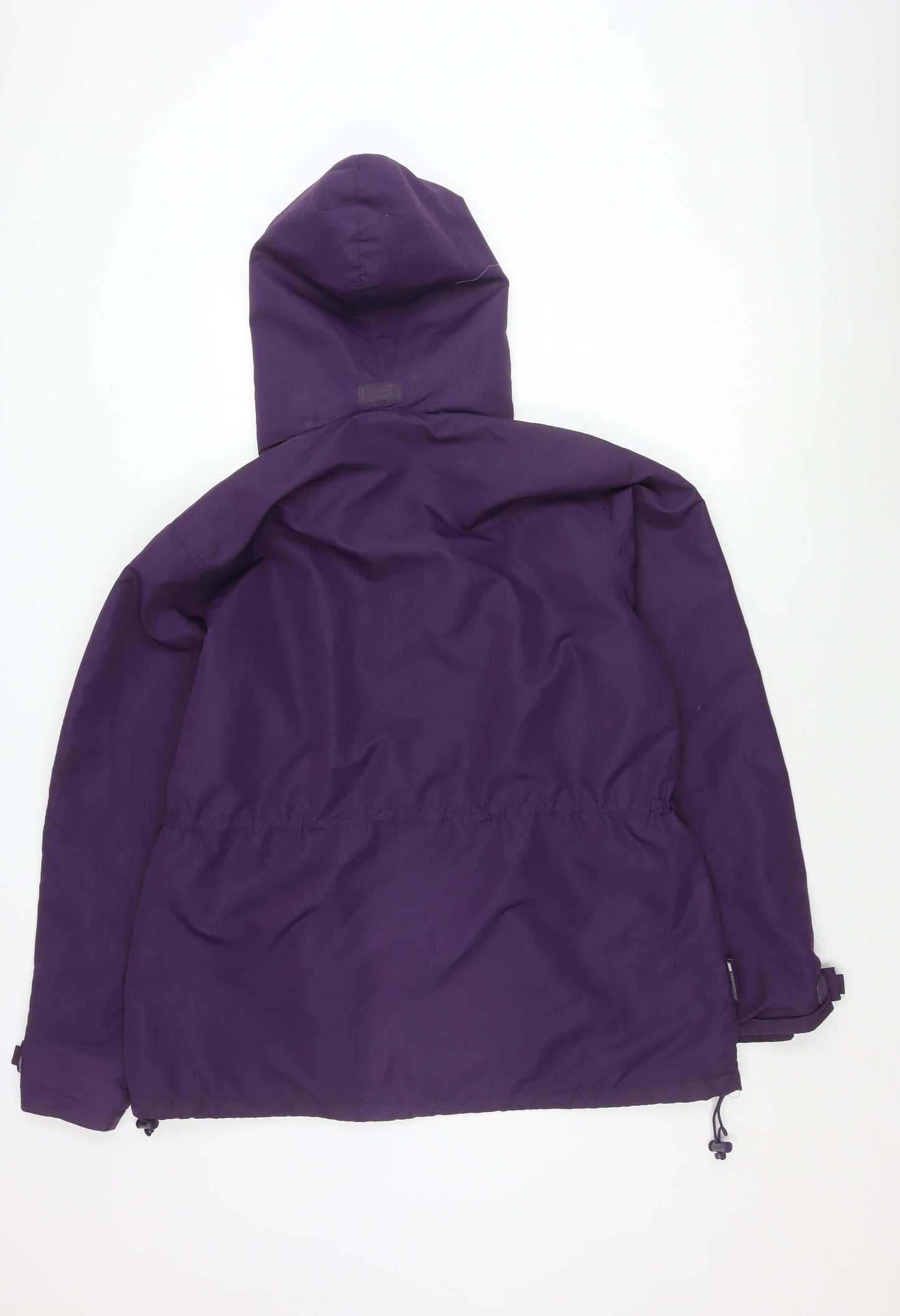Mountain Essentials Women's Purple Hooded Jacket Size 16