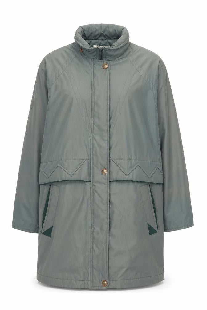 Compliments Women's Grey Mid-Length Jacket Size 10