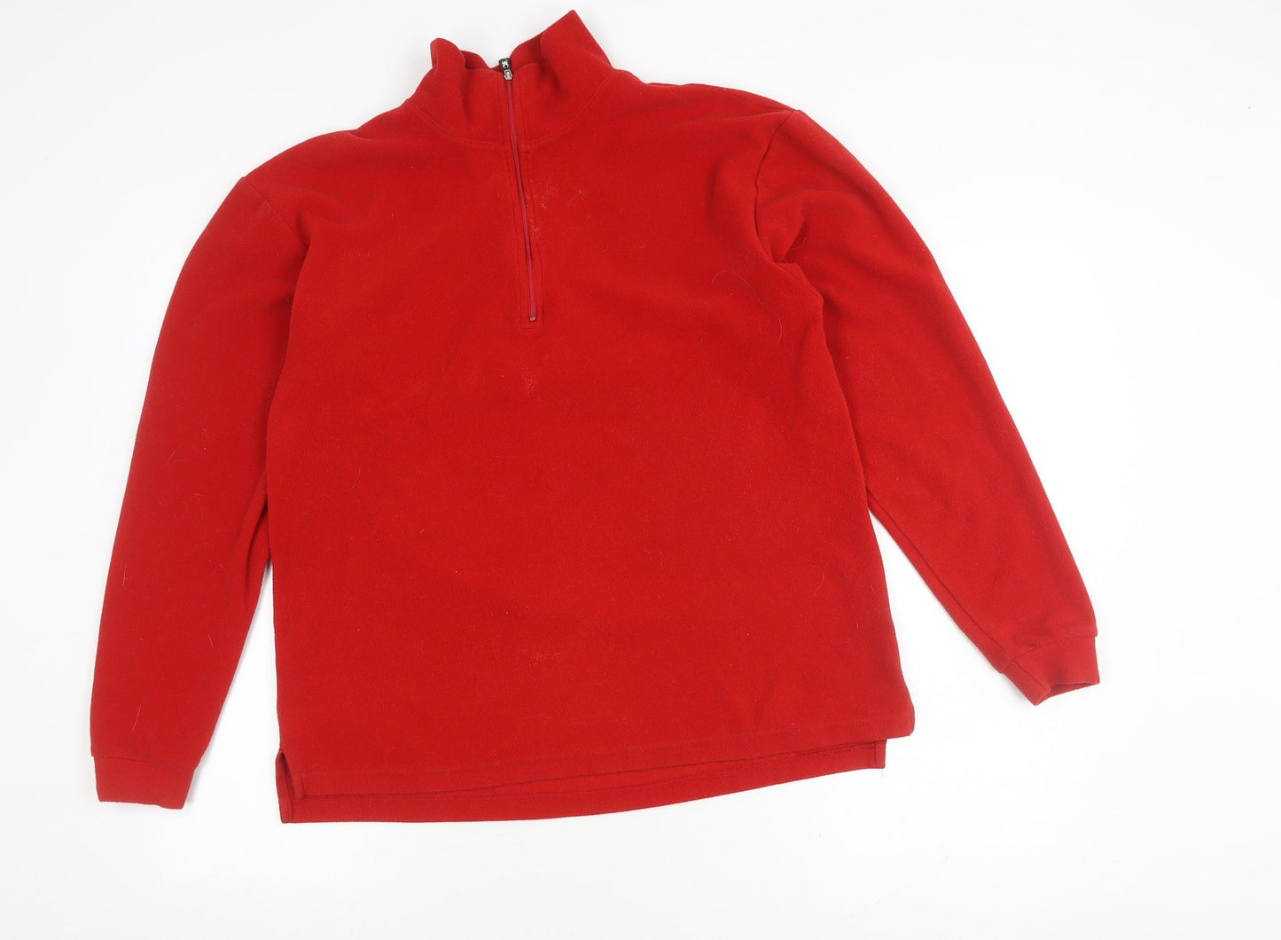 Spyder Men’s Red Fleece Pullover Sweatshirt M
