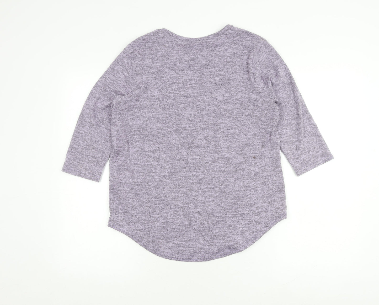 Vida Vi Women's Grey Pullover Jumper Size 10 Casual