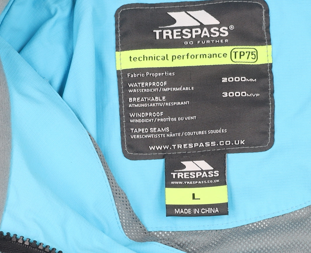 Trespass Men's Blue Parka Jacket - L