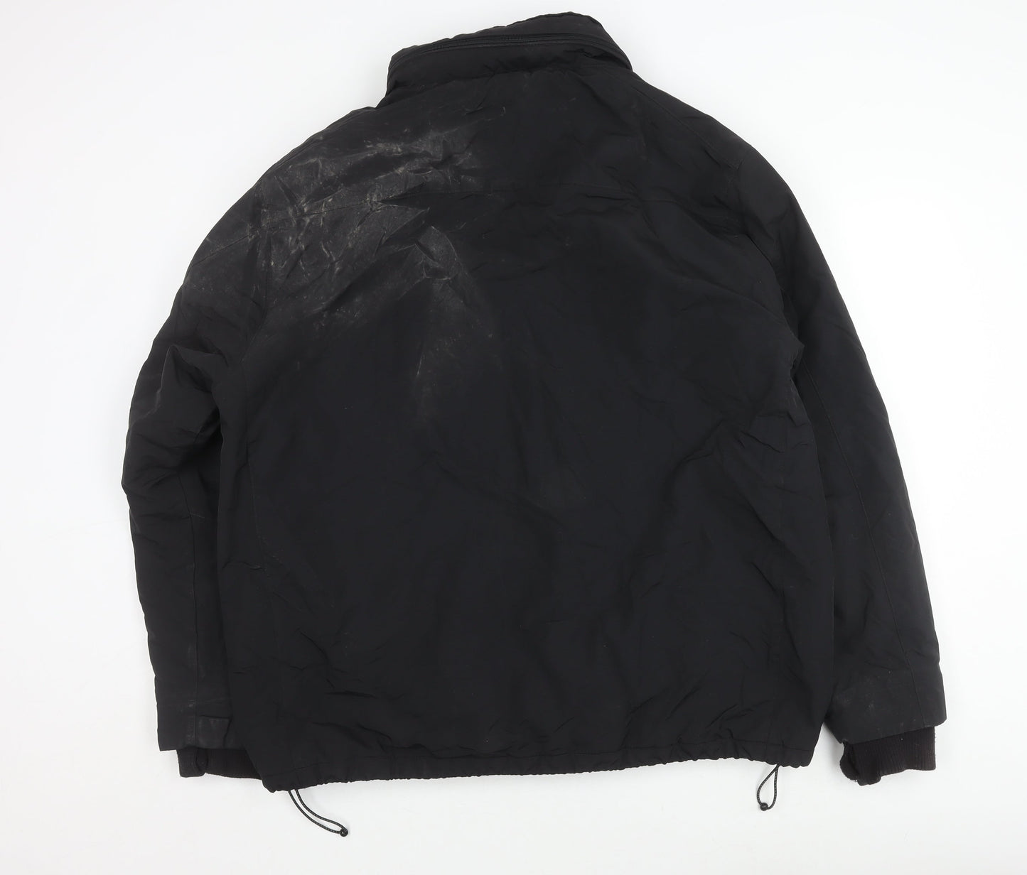 Marks and Spencer Men's Black 2XL Jacket with Zip Pockets