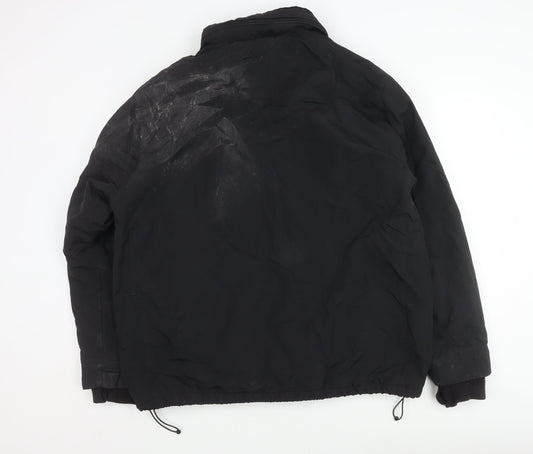 Marks and Spencer Men's Black 2XL Jacket with Zip Pockets