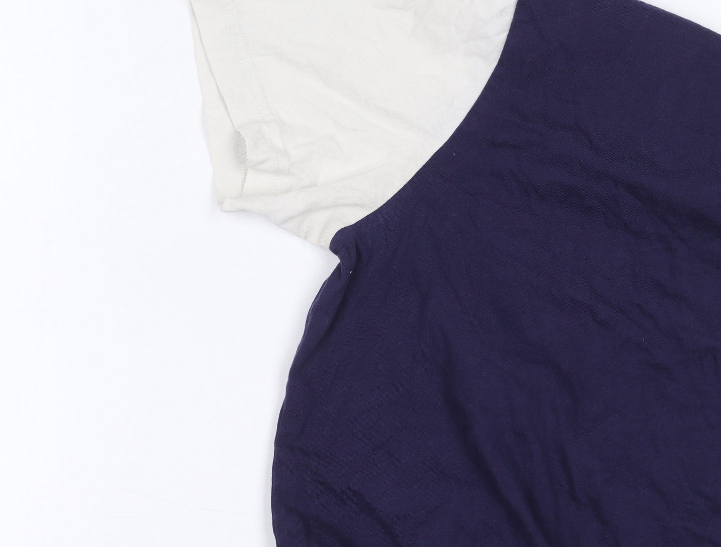 Champion Men's Medium Blue T-Shirt, Short Sleeve, Logo Detail