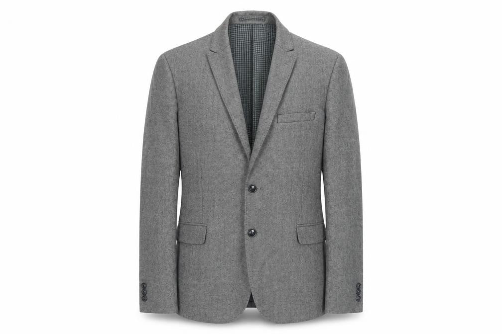Marks and Spencer Men's Grey Blazer 44 Regular Fit