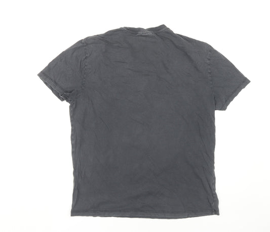 Nirvana Unisex Black XS T-Shirt with Graphic Print