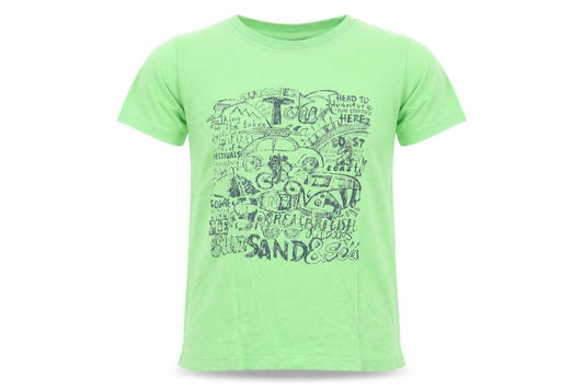 Peter Storm Boys Green Graphic Print T-Shirt, 11-12 Years