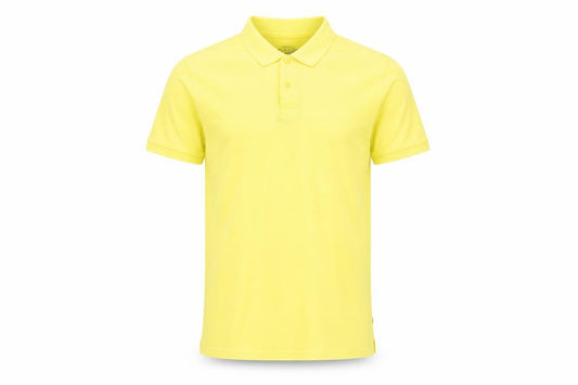 Jack & Jones Men's Yellow Short Sleeve Polo - M