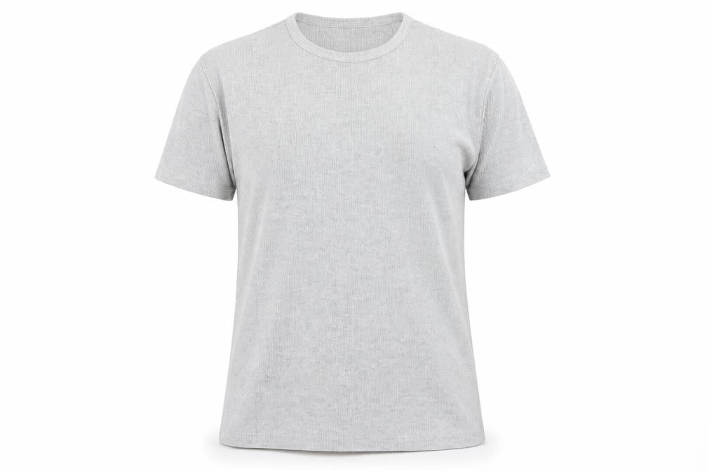 Unisex Adultss UK Size M Lee Cooper Grey Cotton Blend T-Shirt