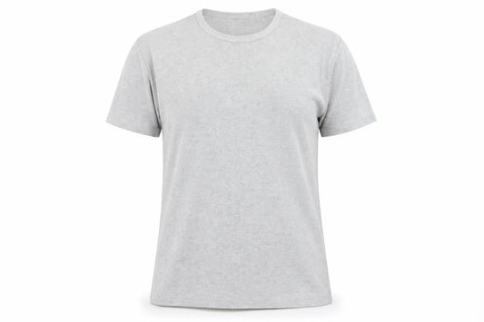 Unisex Adultss UK Size M Lee Cooper Grey Cotton Blend T-Shirt