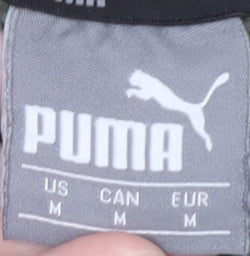 Puma Men's Green Pullover Sweatshirt M