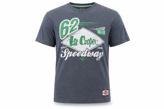 Mens UK Size S Lee Cooper Blue  Cotton T-Shirt