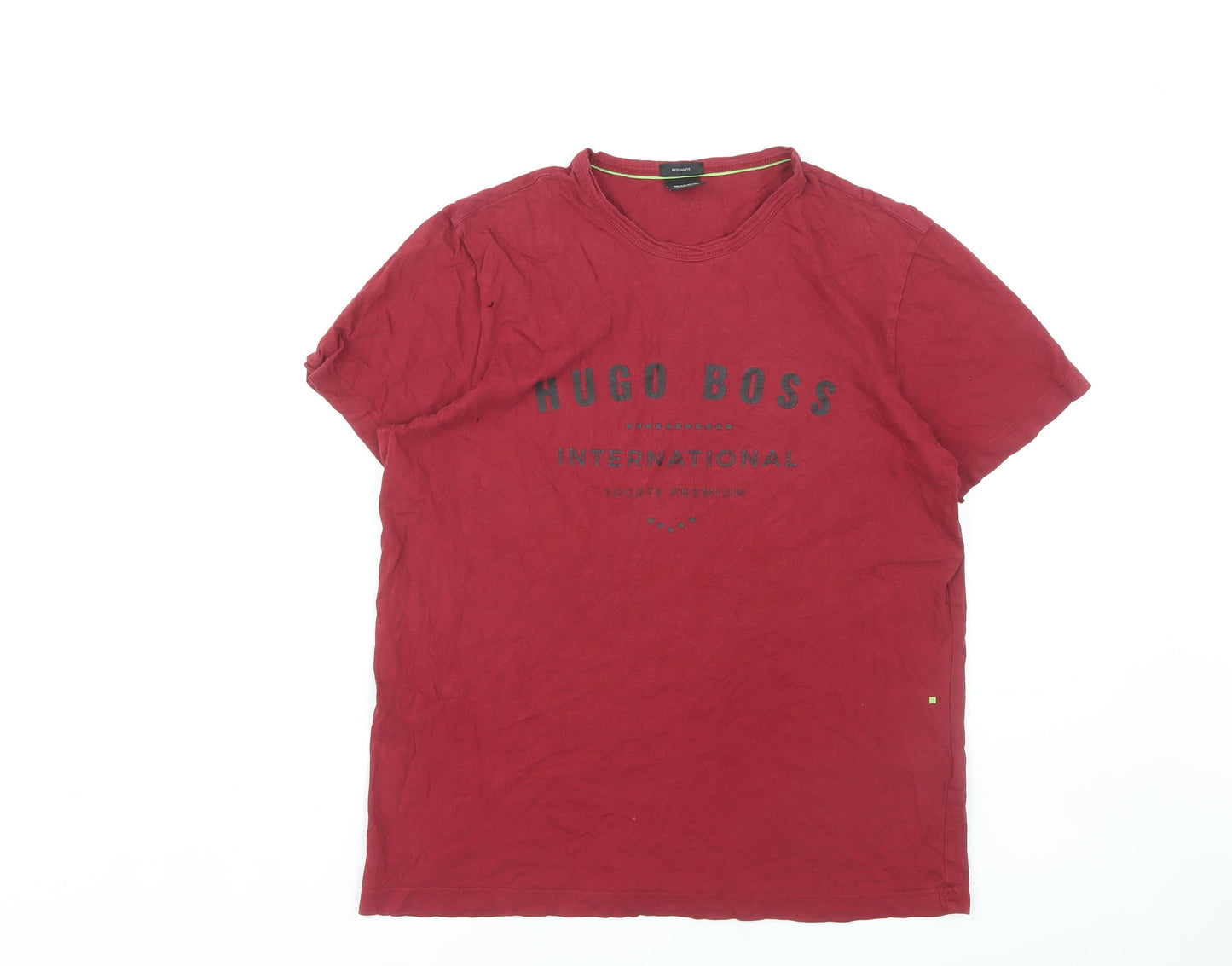 Hugo Boss Red Men's M Graphic T-Shirt
