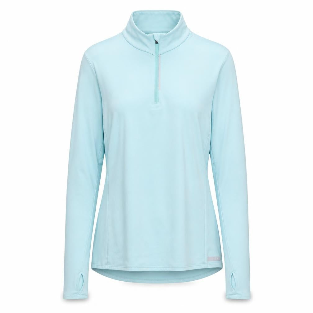 Decathlon Women's Blue Long Sleeve Pullover Top