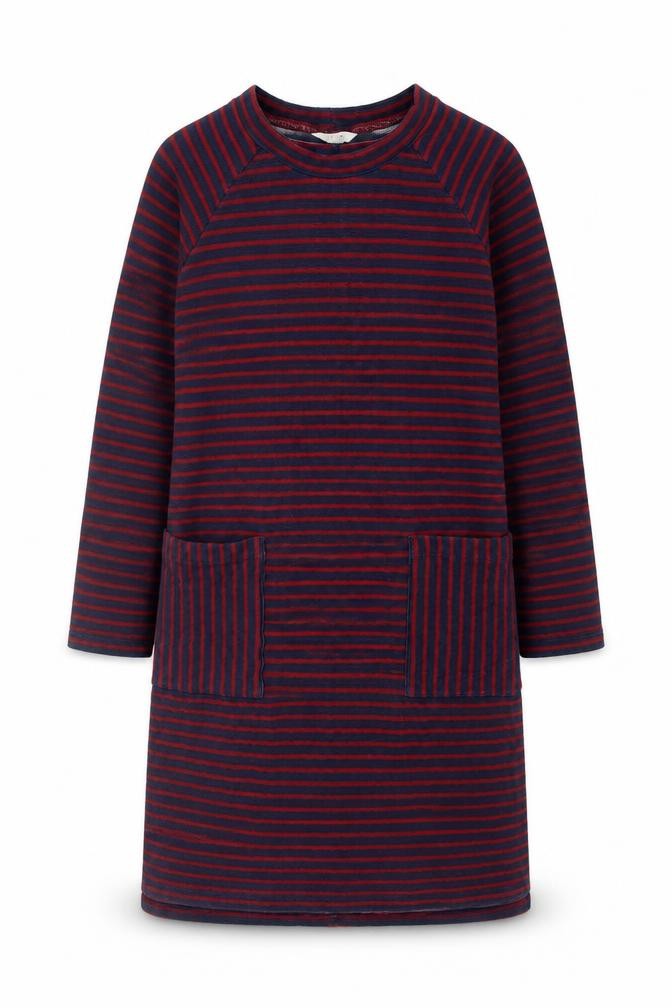 White Stuff Women's Striped Shift Dress Size 10