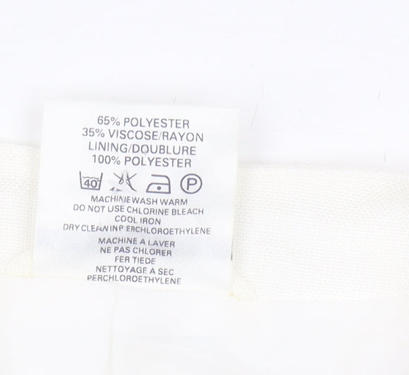 Alexon Women's Ivory Blazer, Size 10, Double Breasted Formal