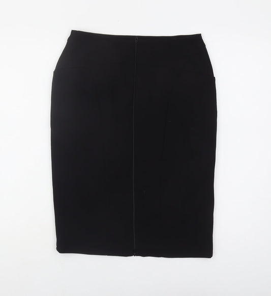 Planet Women's Black Pencil Skirt, Size 6, Zip Closure