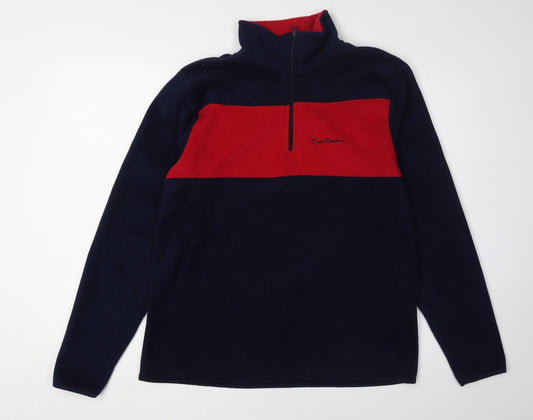 Pierre Cardin Men's Multicoloured 1/2 Zip Sweatshirt M