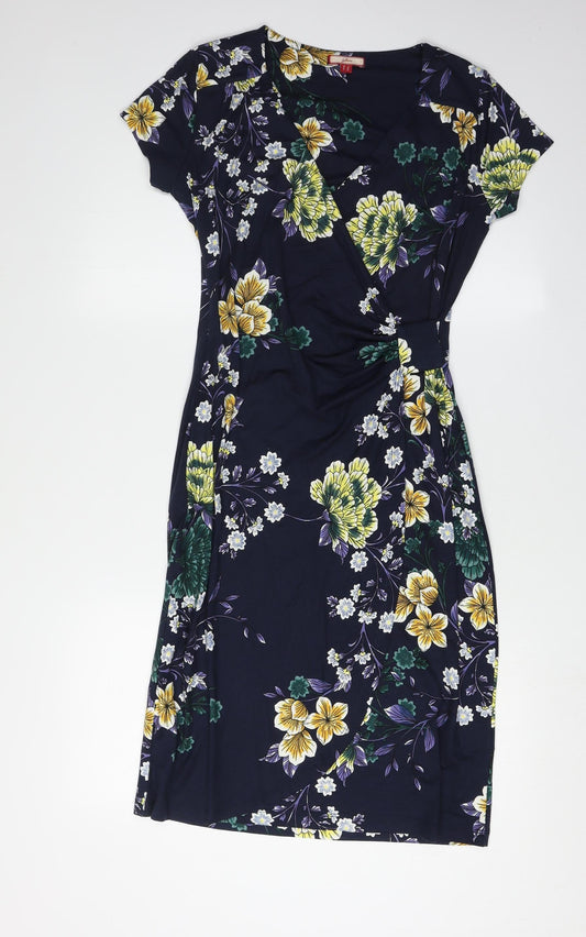 Joe Browns Women's Multicoloured Wrap Dress Size 8