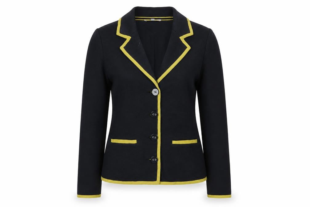 Laura Ashley Women's Black Blazer, Size 8, Regular Fit