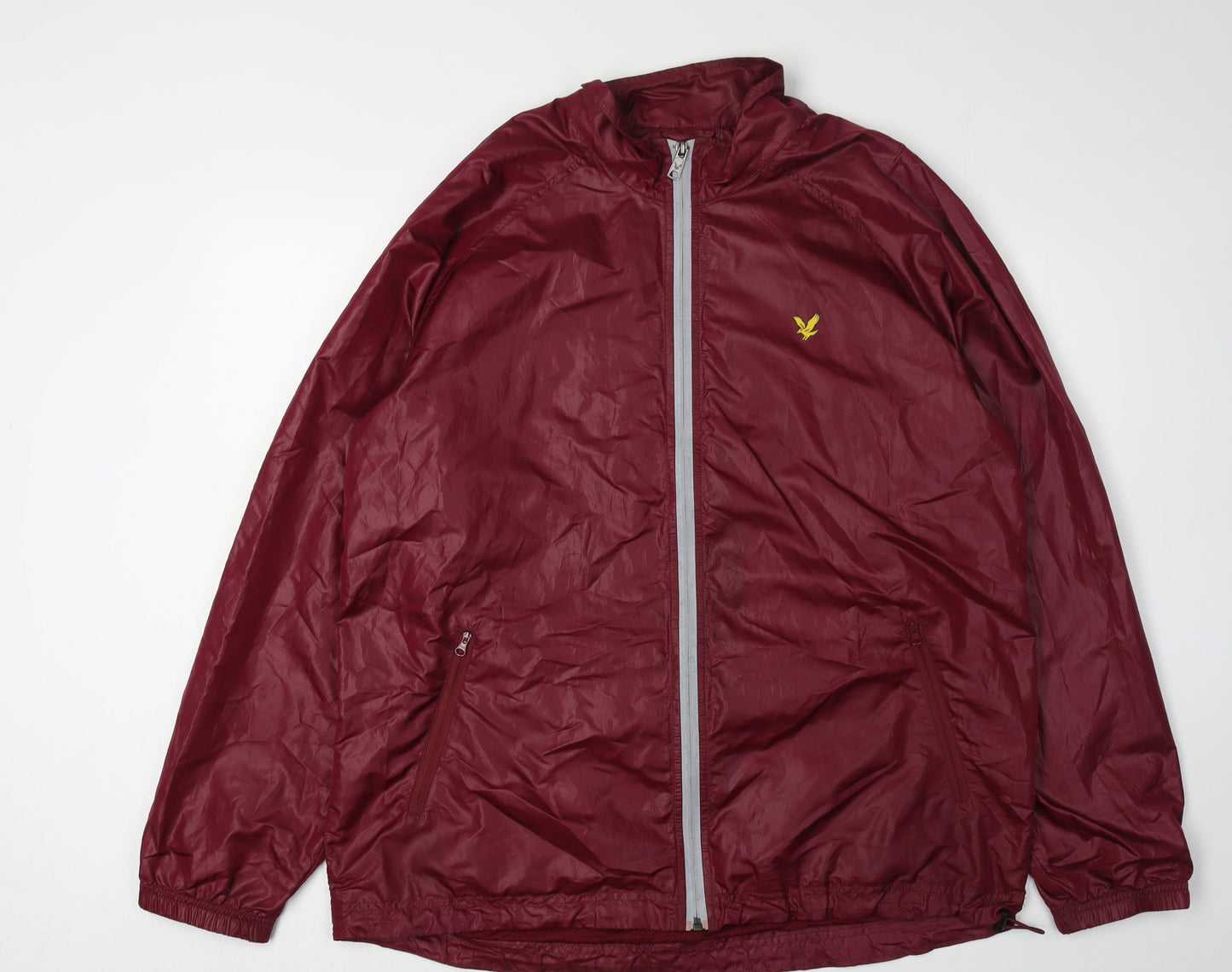 Lyle & Scott Men's Red Windbreaker Jacket XL