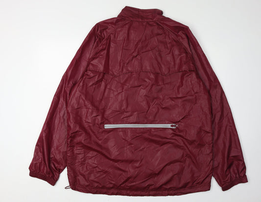 Lyle & Scott Men's Red Windbreaker Jacket XL