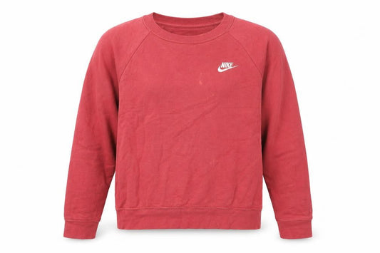 Unisex Adults UK M Regular Nike Red Pullover Sweatshirt