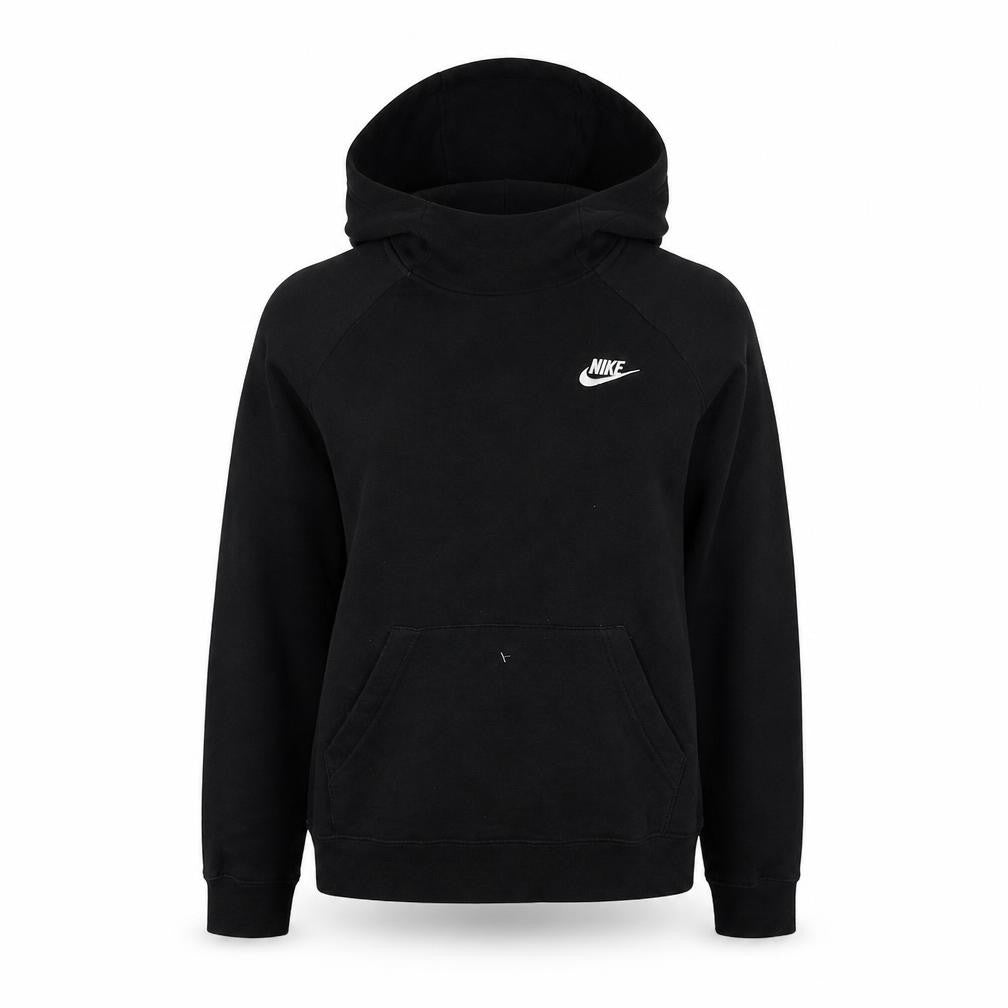 Unisex Adults UK S Regular Nike Black Pullover Hoodie