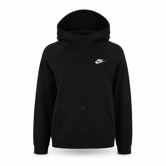 Unisex Adults UK S Regular Nike Black Pullover Hoodie