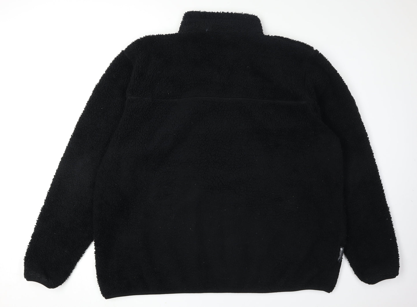 Mountain Warehouse Unisex Black 3XL Fleece Sweatshirt