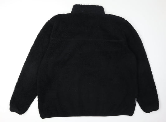 Mountain Warehouse Unisex Black 3XL Fleece Sweatshirt