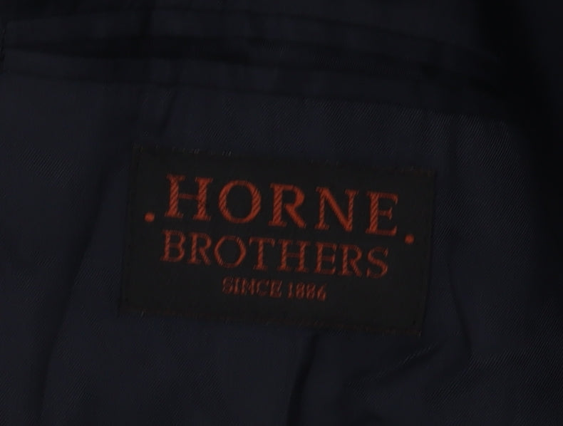 Horne Brothers Men's Green Check Blazer, 42 Long
