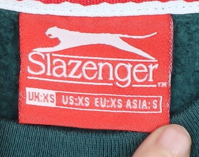 Slazenger Women's Green XS Pullover Sweatshirt