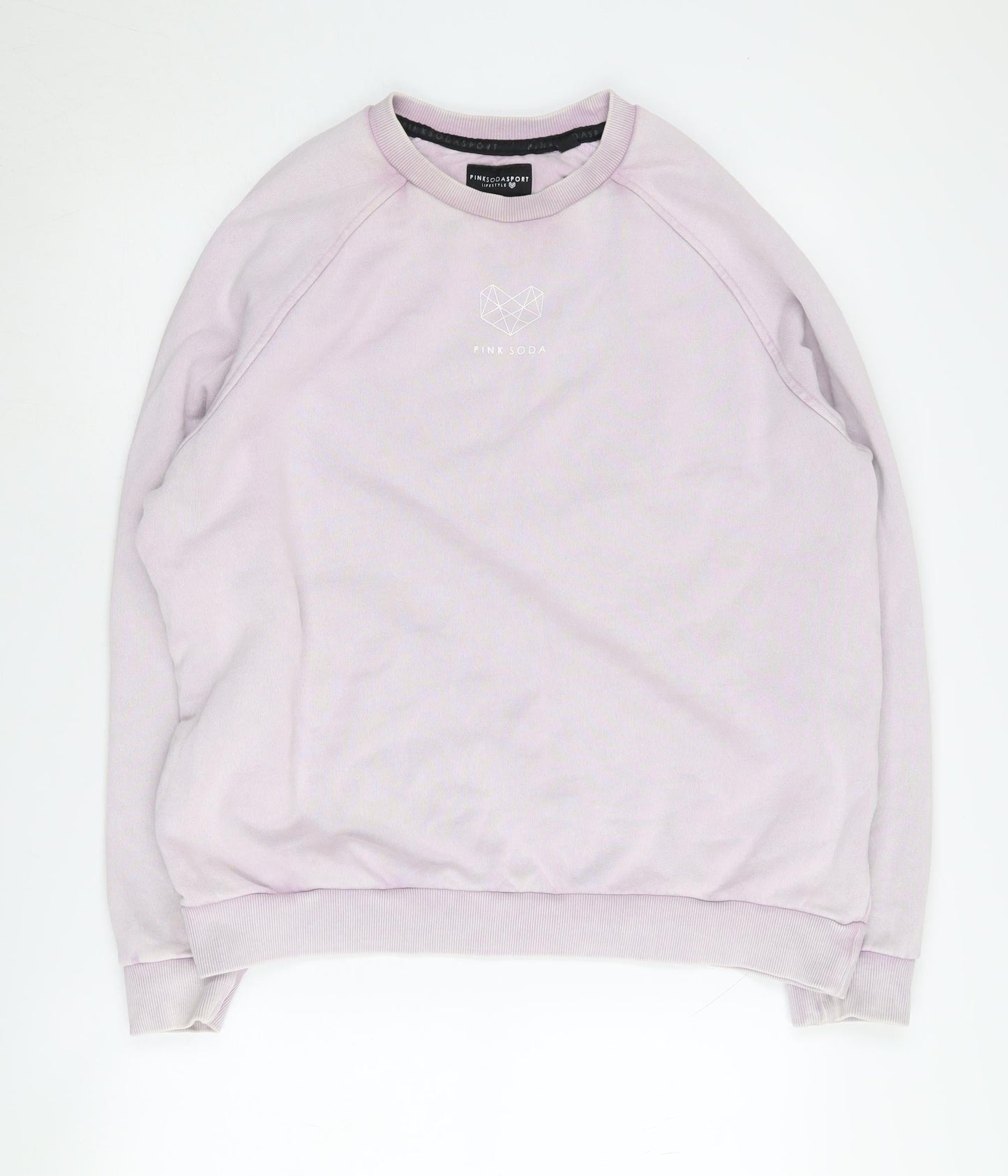 Pink Soda Sport Women's Pink Pullover Sweatshirt Size 10