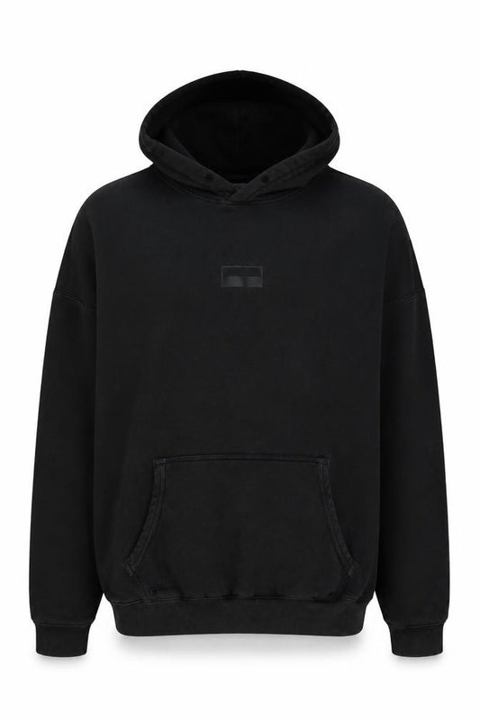 Mens UK M Regular adidas Black Pullover Hoodie