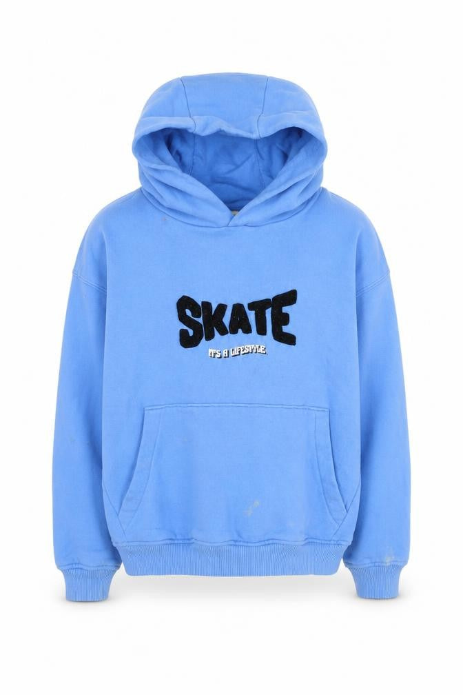 Marks & Spencer Boys Blue Skateboard Hoodie 9-10 Years